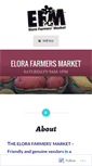 Mobile Screenshot of elorafarmersmarket.com
